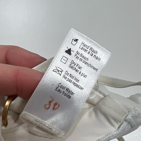 L*Space DD Marley Underwire Bikini Swim Top Cream Bra Sized Swim NEW - Picture 8 of 11